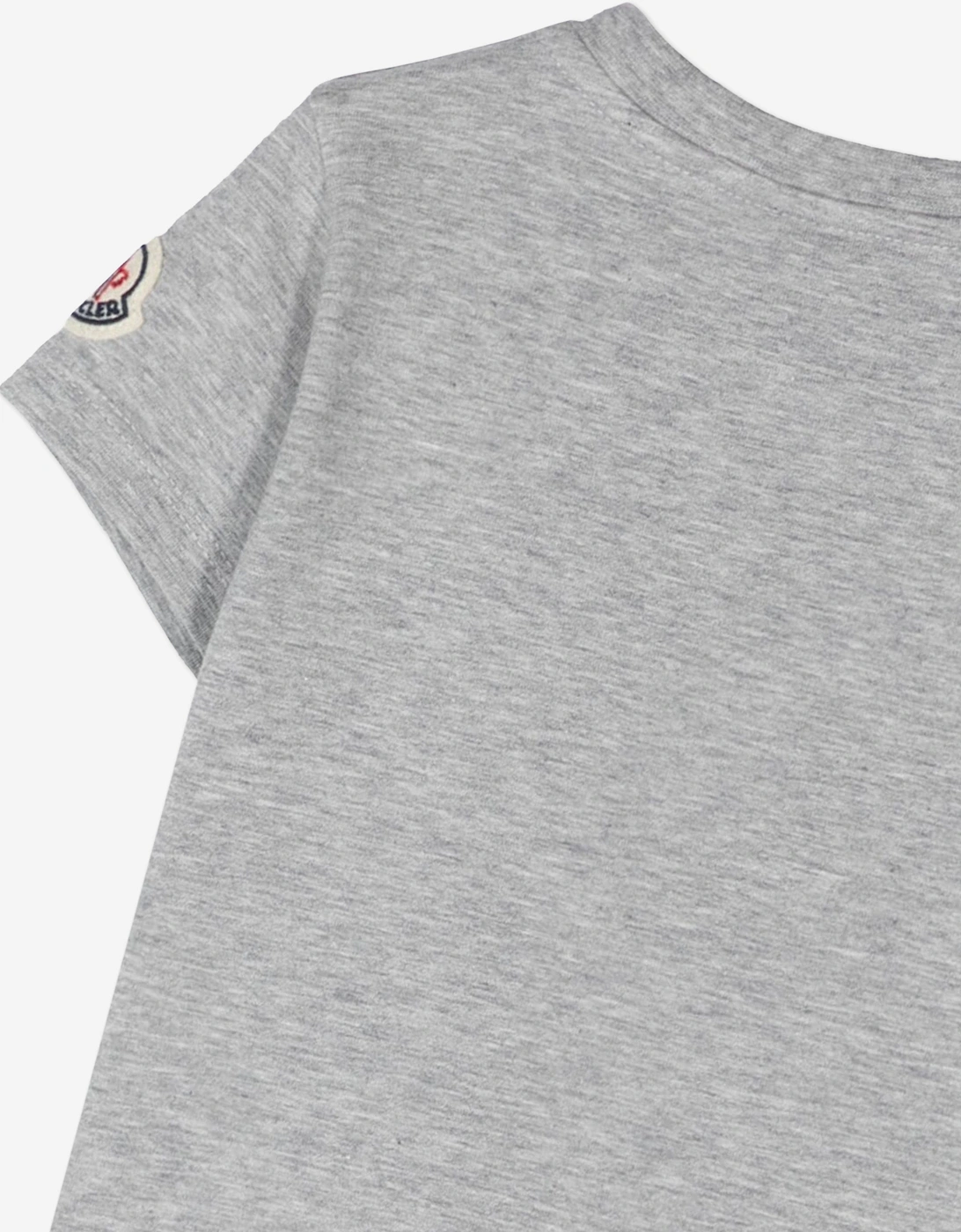 Enfant Baby Girls LogoT-Shirt in Grey