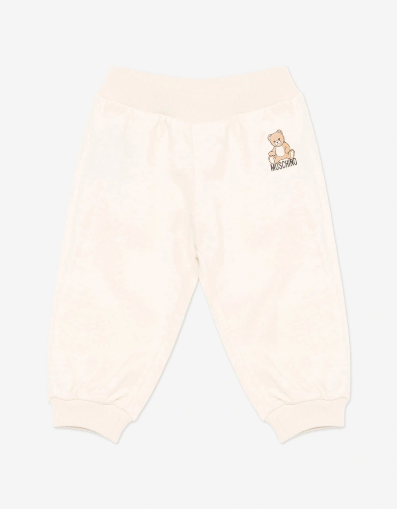 Baby Teddy Bear Tracksuit in Beige