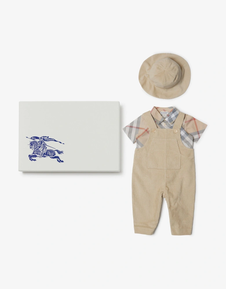 Baby Boys Darwin Gift Set in Beige