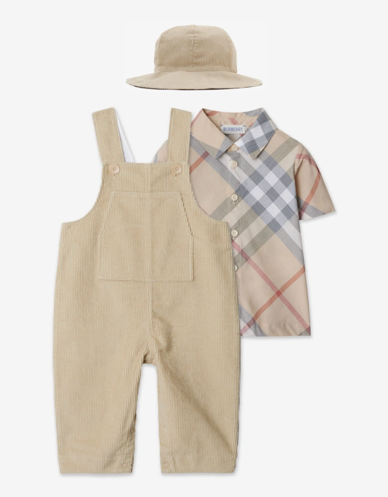 Baby Boys Darwin Gift Set in Beige