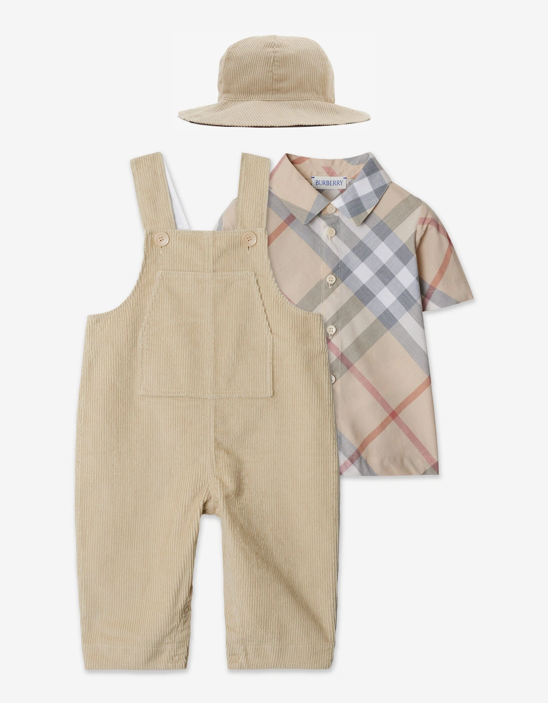 Baby Boys Darwin Gift Set in Beige, 6 of 5