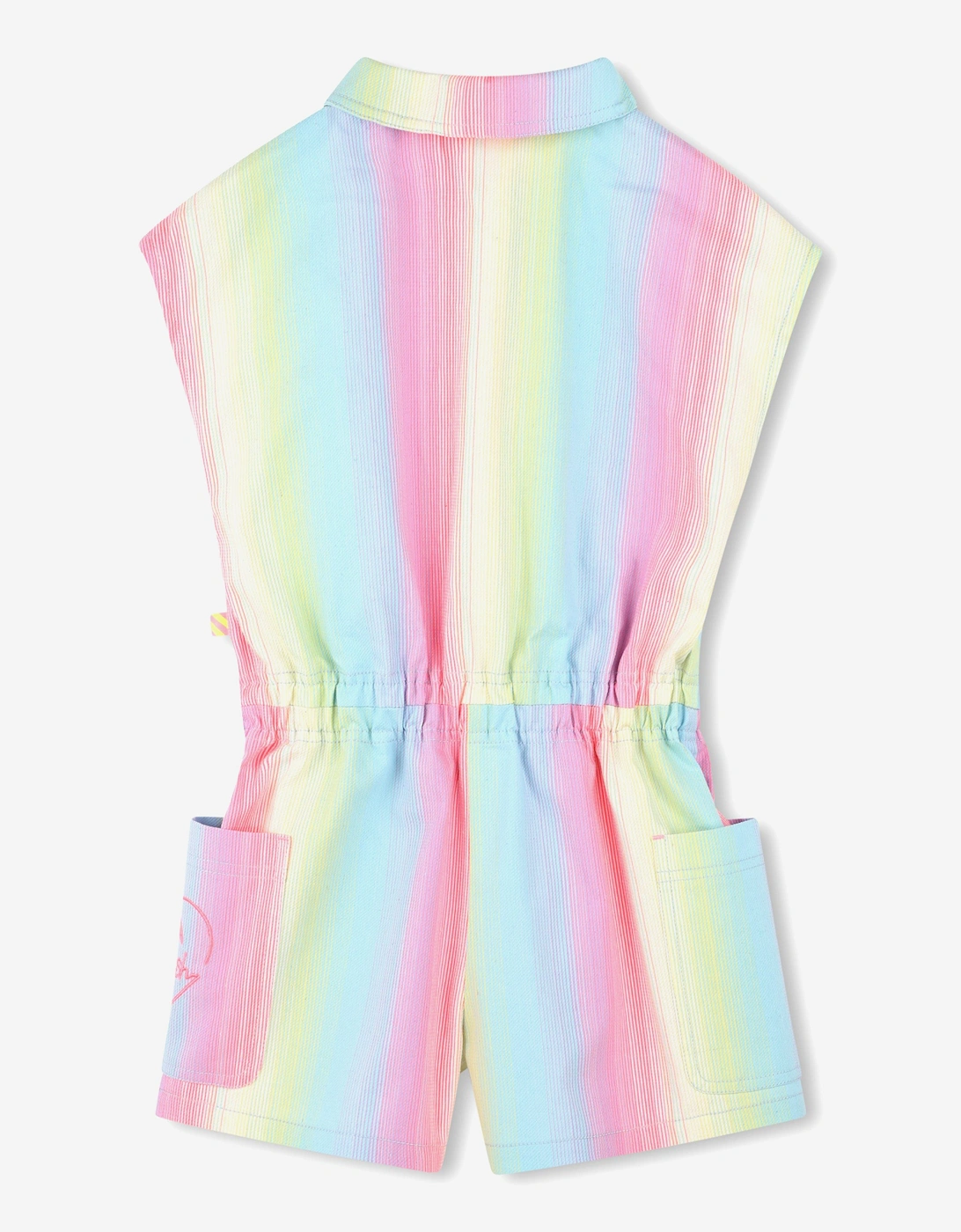 Billieblush Girls Striped Playsuit in Multicolour