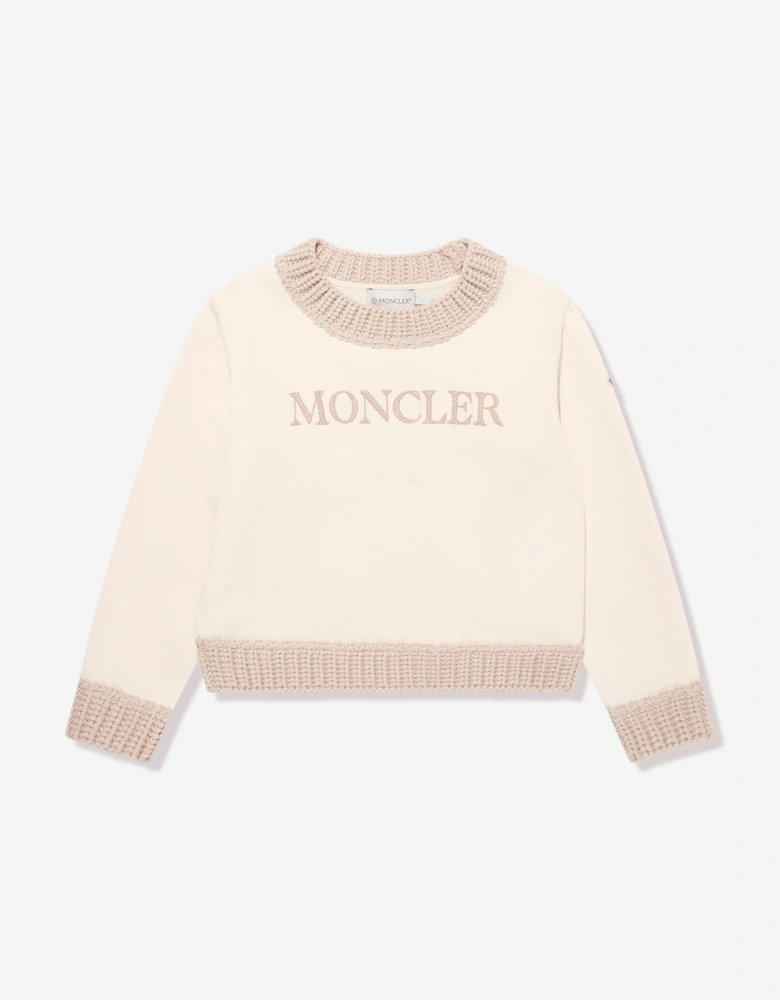 Enfant Girls Tracksuit in Ivory
