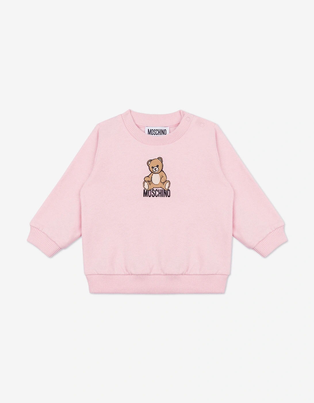 Baby Girls Teddy Bear Tracksuit in Pink