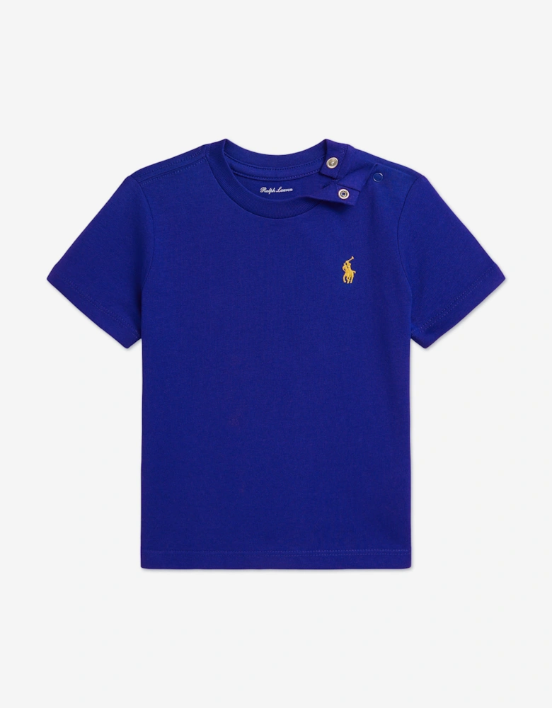 Baby Boys Logo T-Shirt in Blue