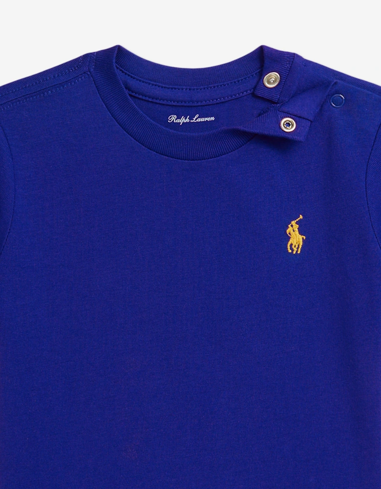 Baby Boys Logo T-Shirt in Blue