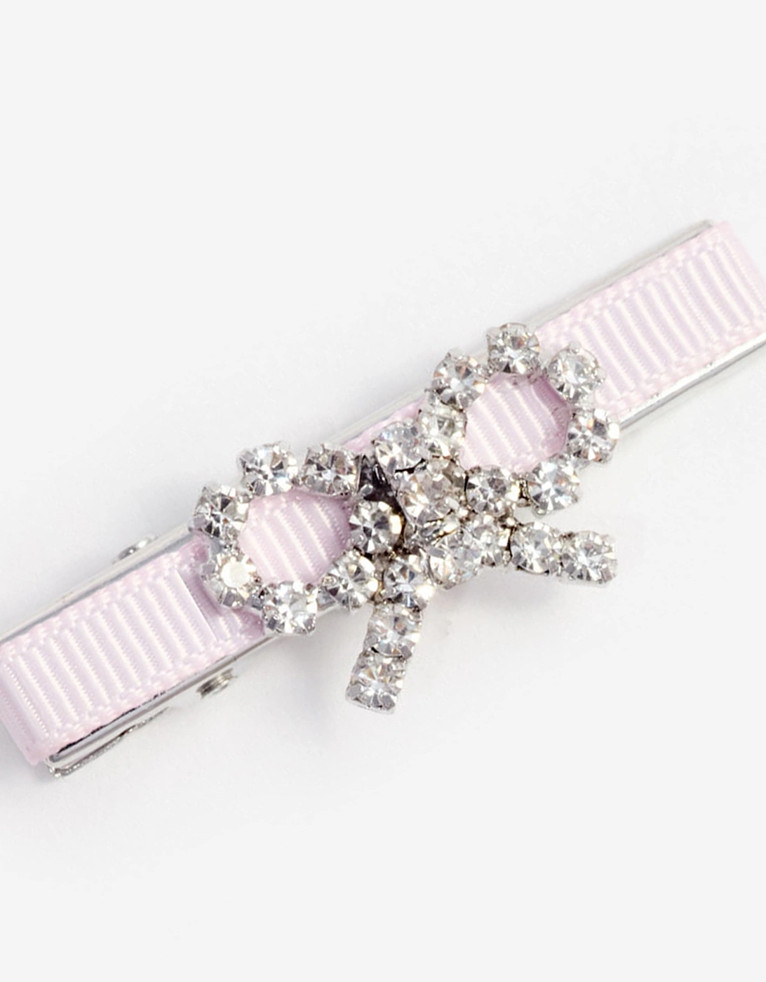 Girls Hair Clips Set in Pink