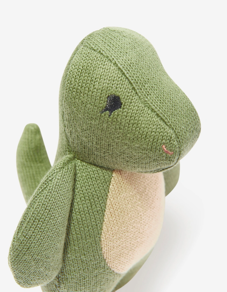Konges Sløjd Kids Dino Soft Toy in Green