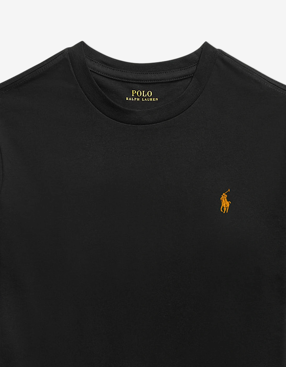 Boys Logo T-Shirt in Black