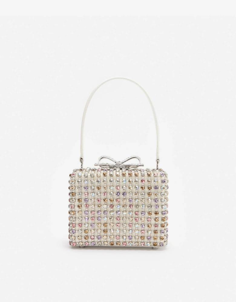 Girls Crystal Micro Bag in Multicolour (14.5cm)