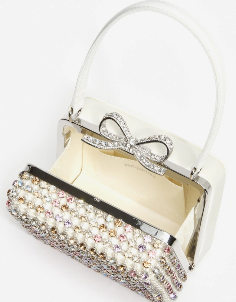Girls Crystal Micro Bag in Multicolour (14.5cm)