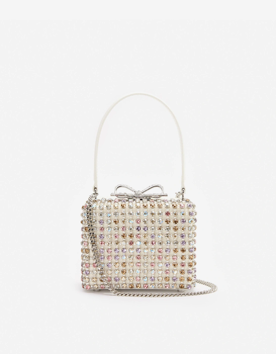 Girls Crystal Micro Bag in Multicolour (14.5cm)