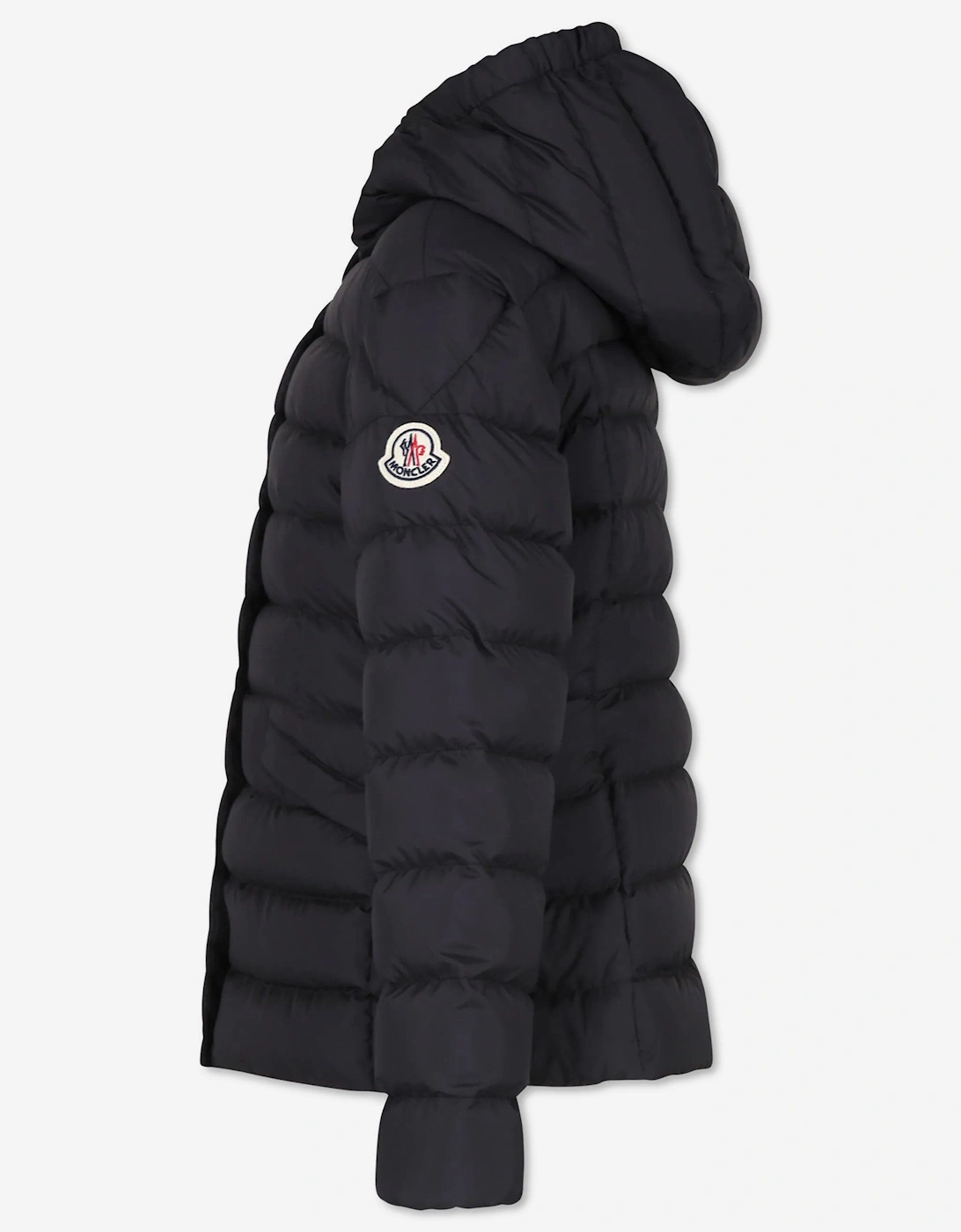 Enfant Girls Down Padded Egisto Jacket in Black