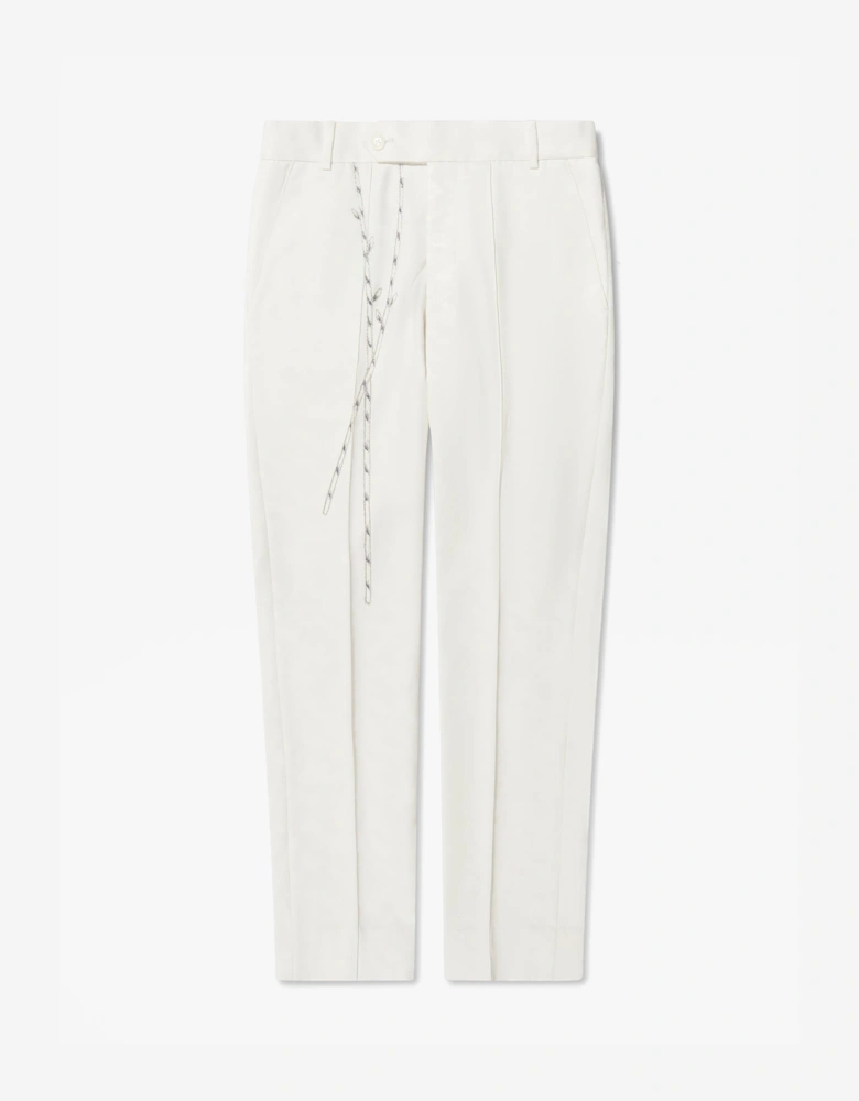 Boys Lance Suit in White