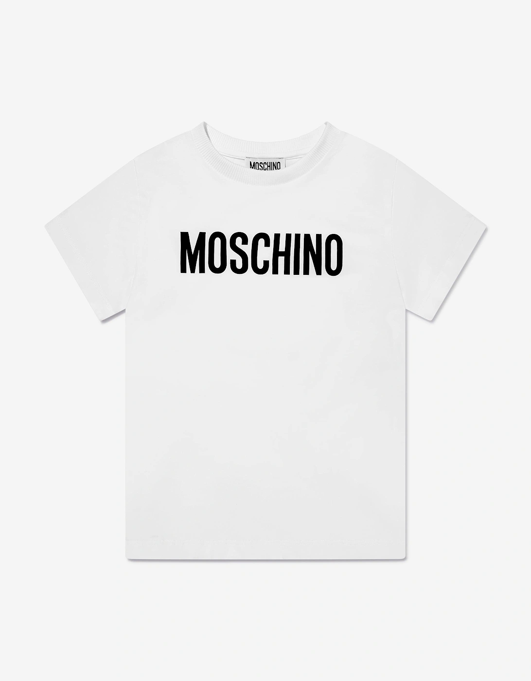 Kids Logo Print T-Shirt in White, 5 of 4