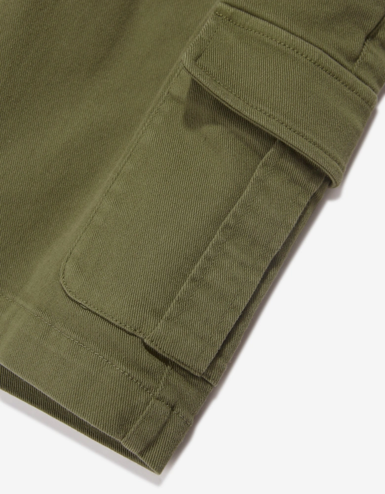 Boys Cargo Shorts in Green