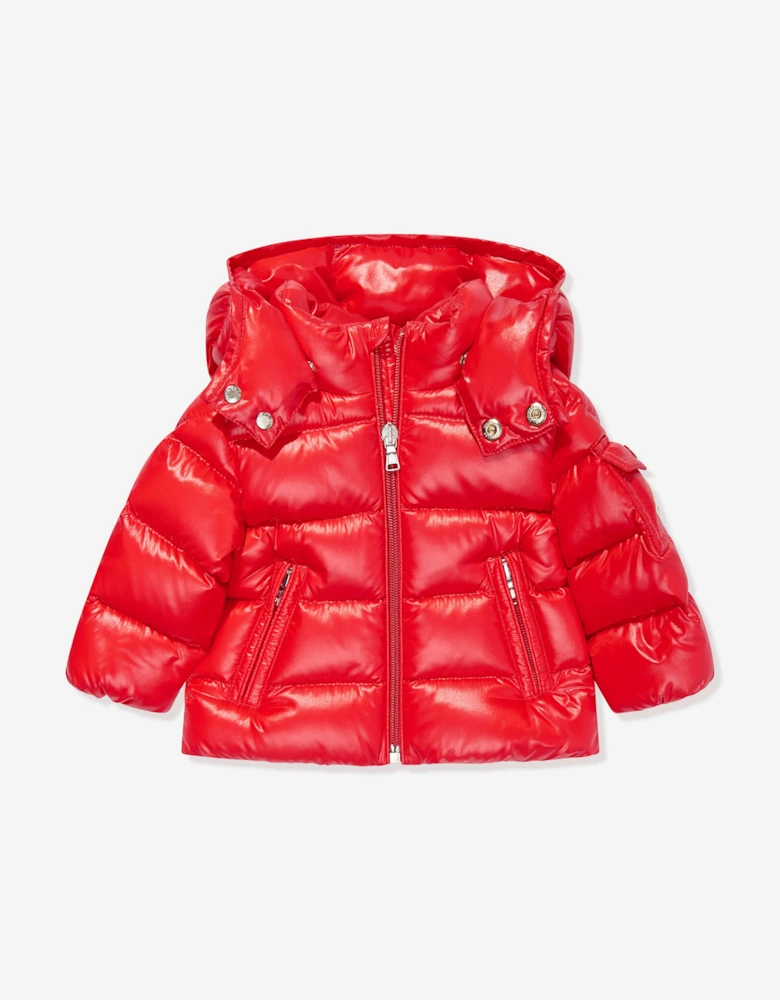 Enfant Baby Boys Down Padded New Maya Jacket in Red