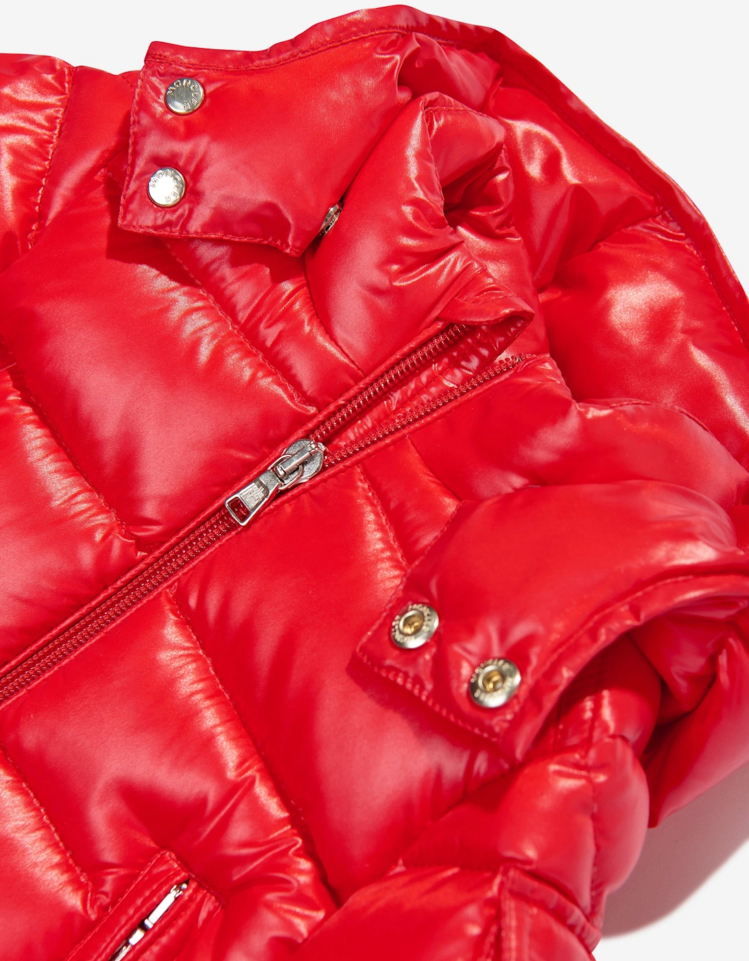 Enfant Baby Boys Down Padded New Maya Jacket in Red