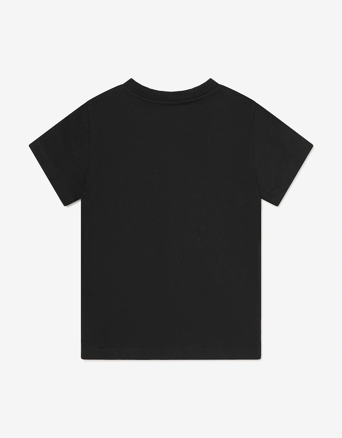Kids Logo Print T-Shirt in Black