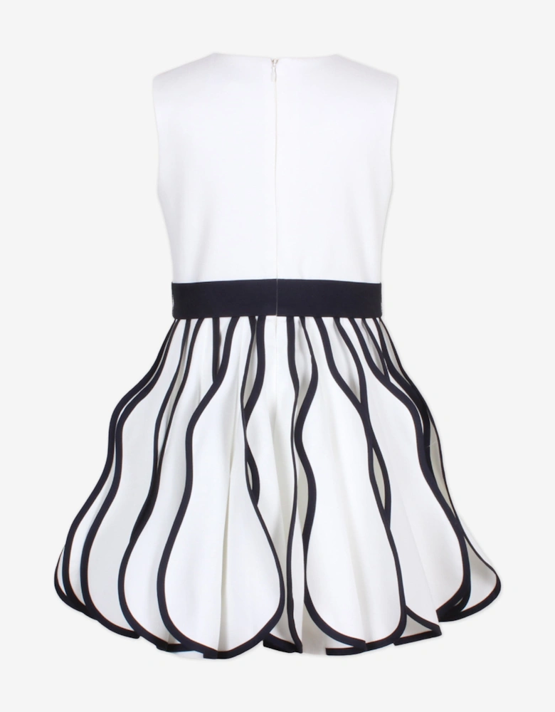 Girls Apple Of My Eye Dress in White