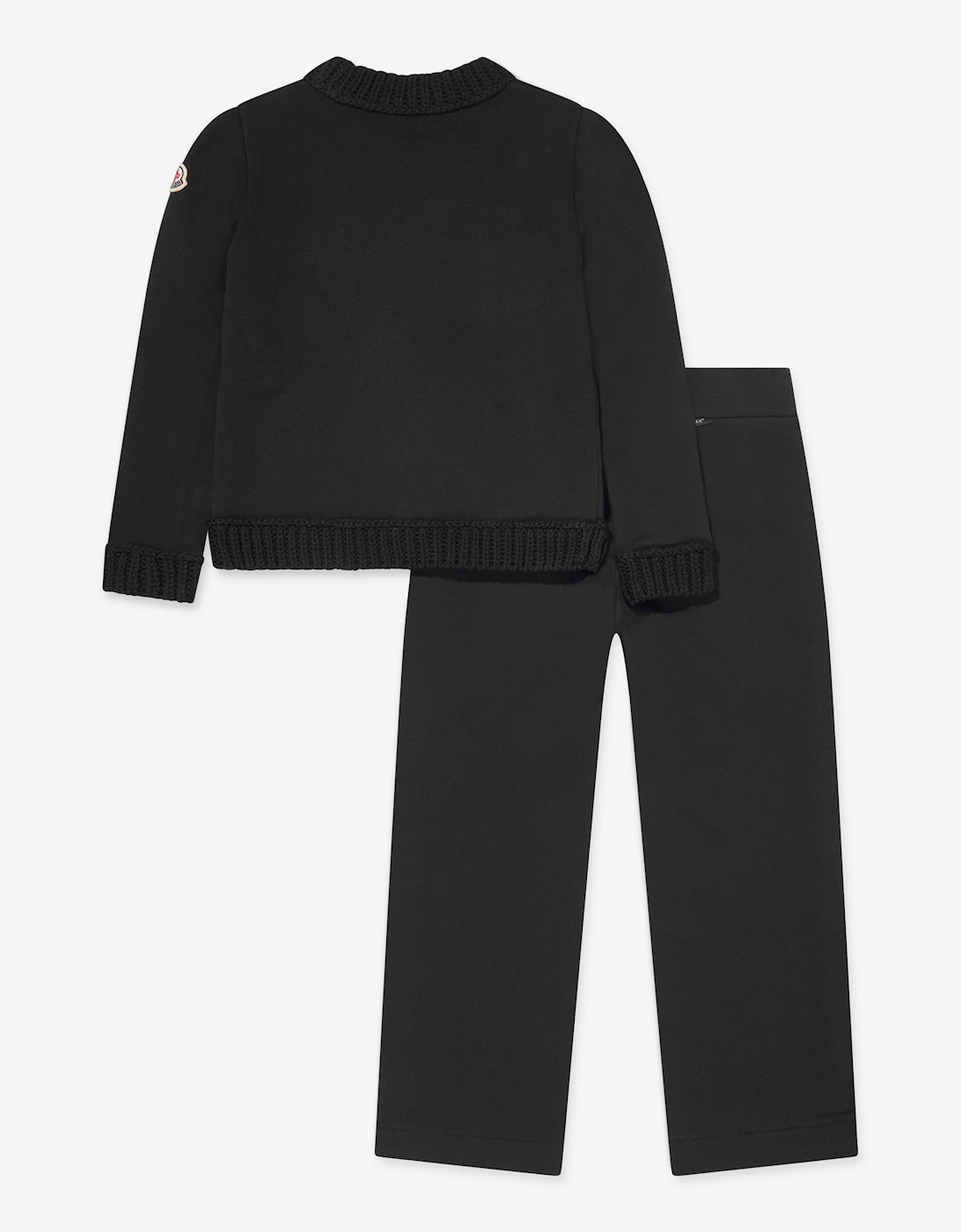 Enfant Girls Logo Tracksuit in Black