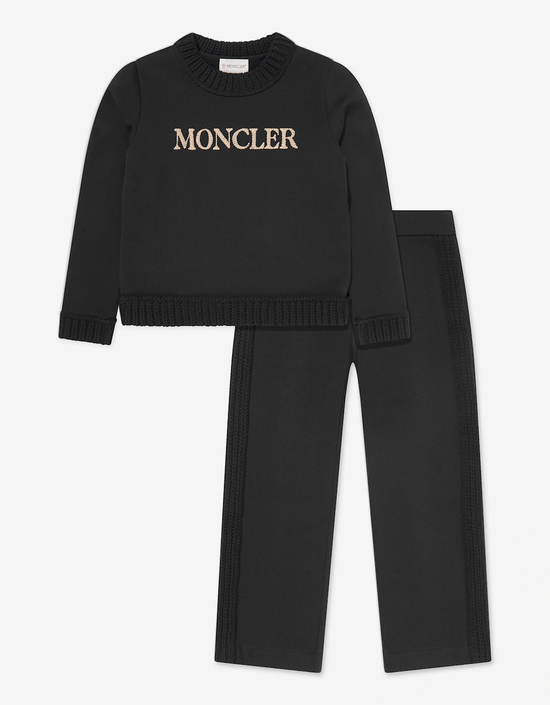 Enfant Girls Logo Tracksuit in Black