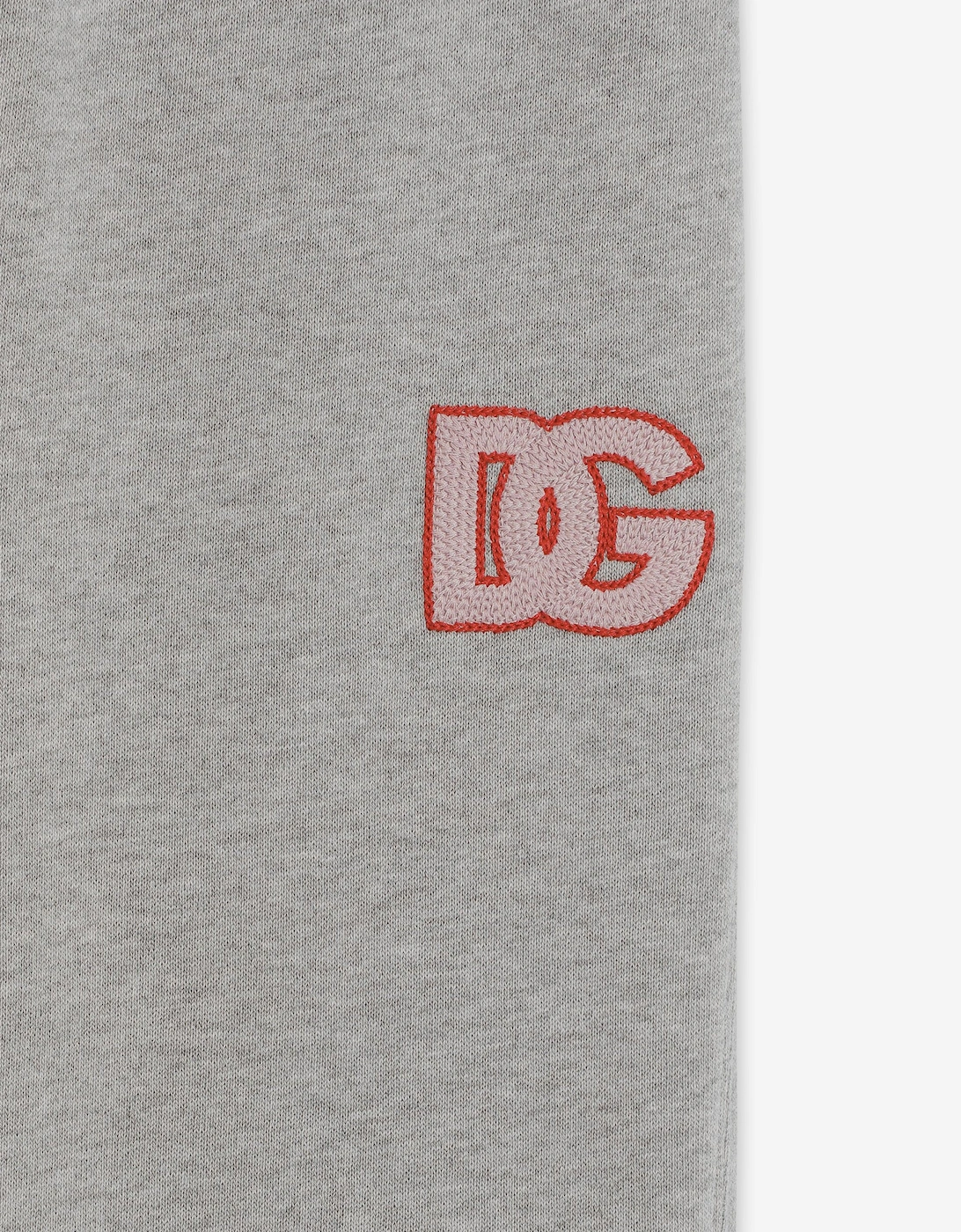 Girls Embroidered Logo Joggers in Grey