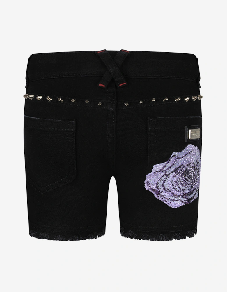 Girls Denim Nicki Shorts