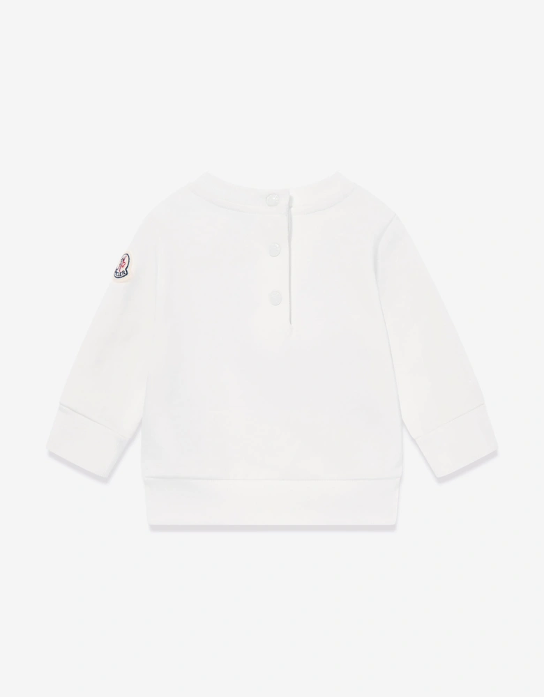 Enfant Baby Boys Sweatshirt in White