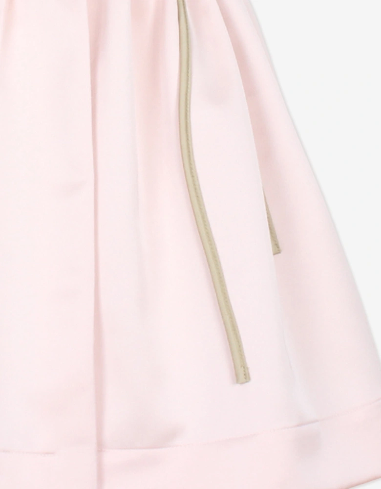 Girls Evergreen Sleeveless Dress in Pink