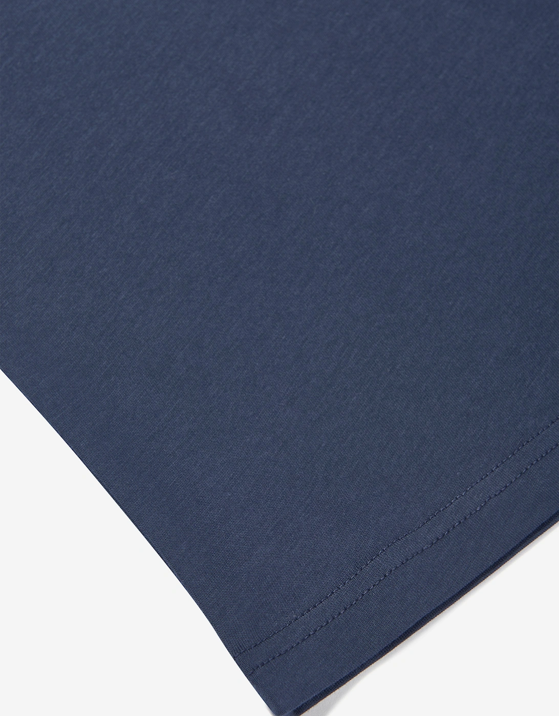 Boys Jersey Stacked Logo T-Shirt in Navy