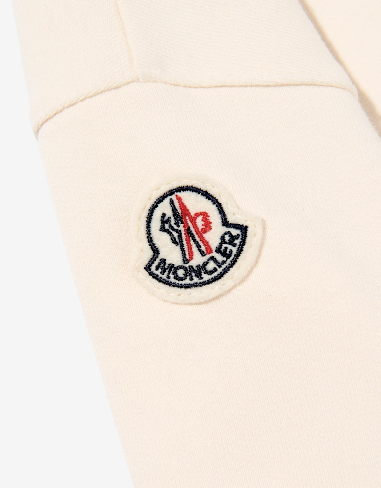 Enfant Baby Girls Bear Sweatshirt in Cream