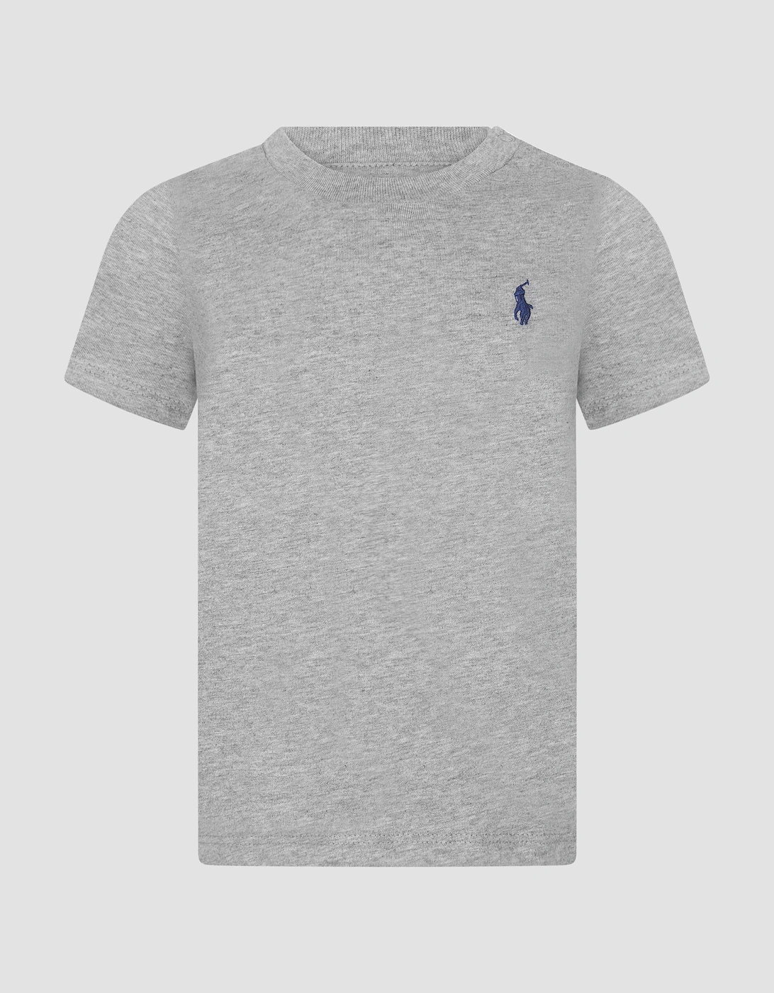 Baby Boys Logo T-Shirt in Grey, 6 of 5