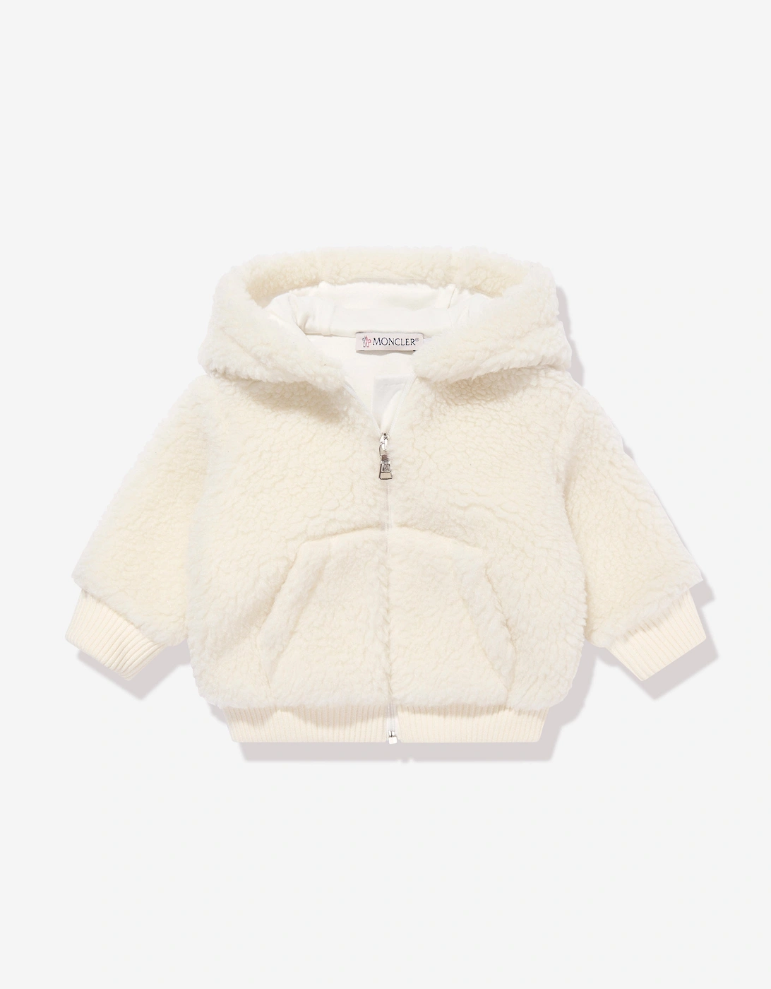 Enfant Baby Boys Zip Up Top in Ivory, 5 of 4