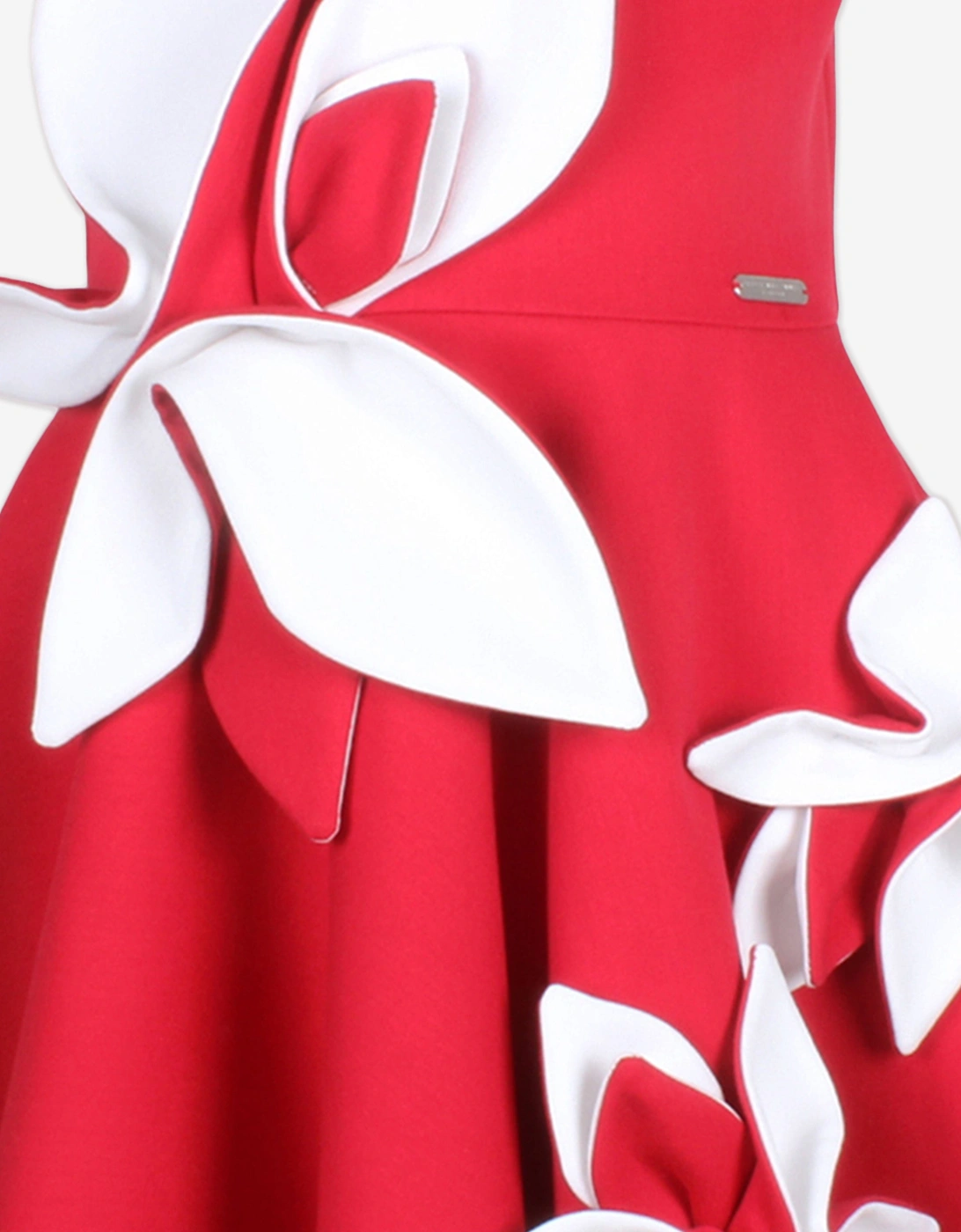 Girls Magnolia Sleeveless Dress in Red