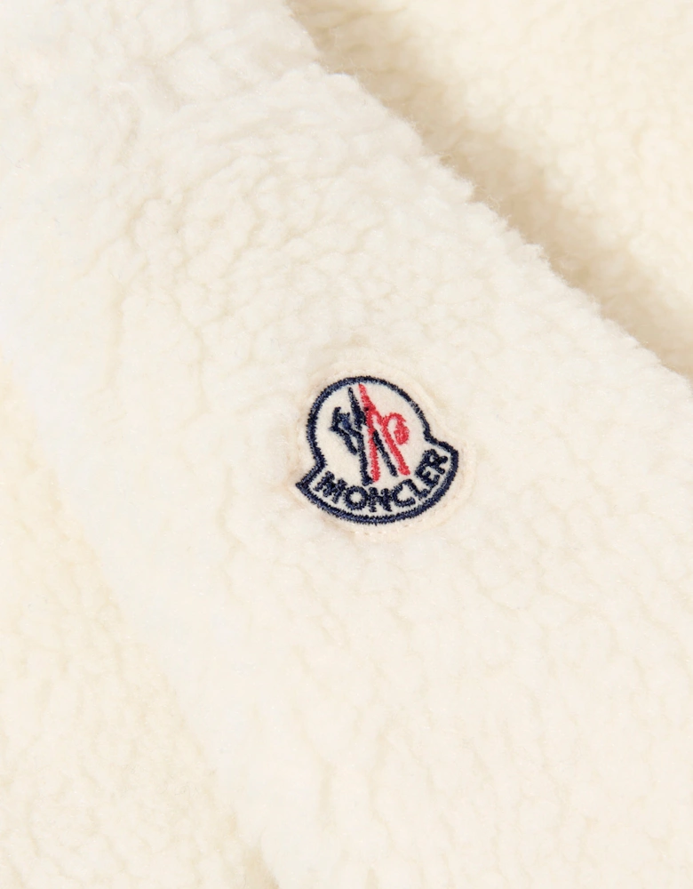 Enfant Baby Boys Zip Up Top in Ivory