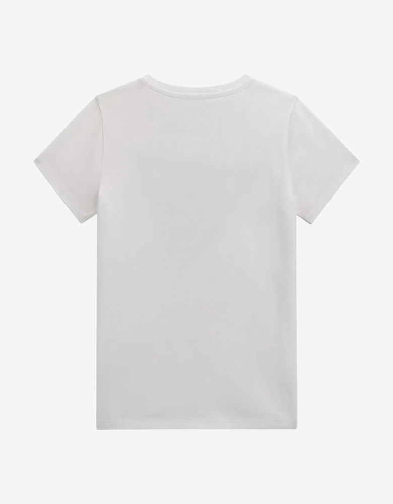 Girls Logo T-Shirt in White