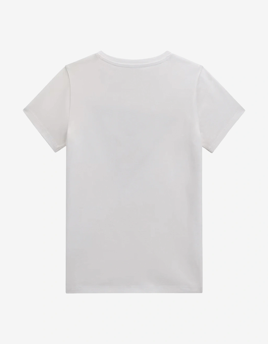 Girls Logo T-Shirt in White