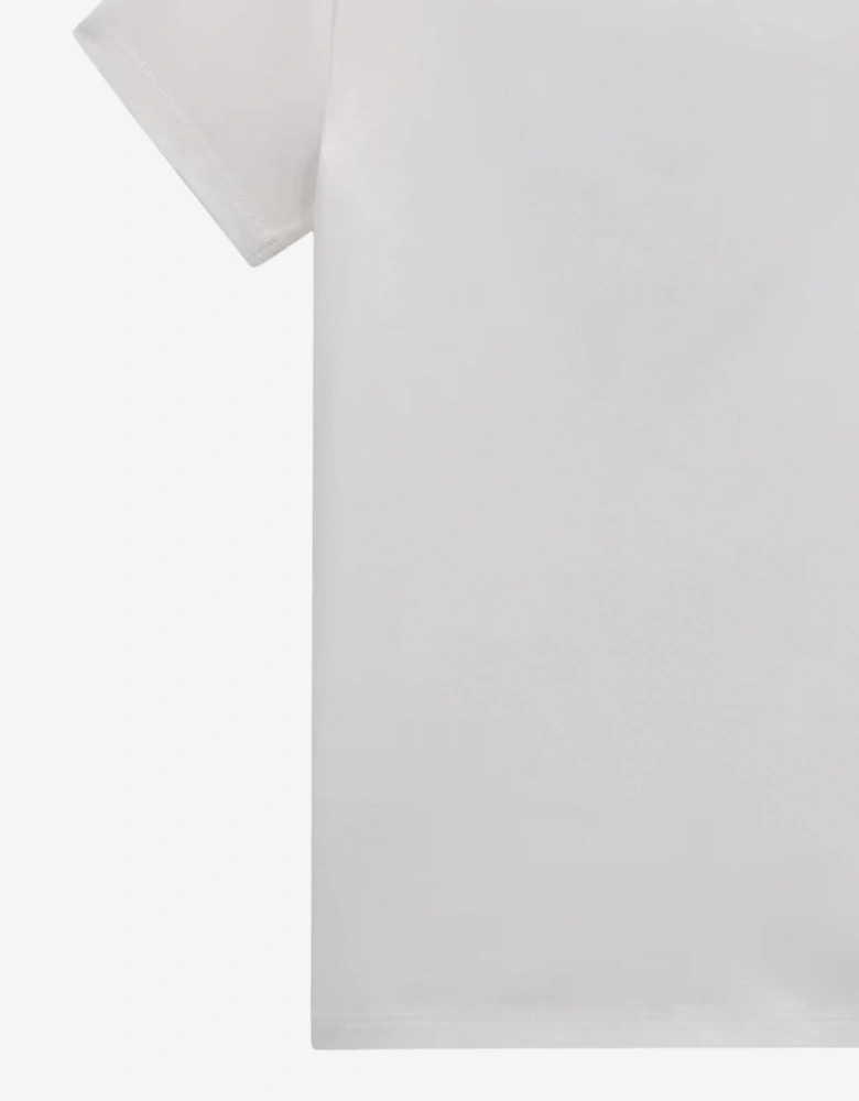 Girls Logo T-Shirt in White