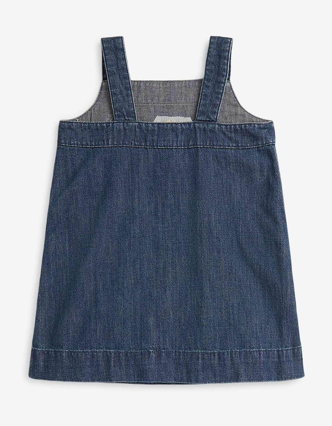 Baby Girls Polo Bear Pinafore Dress in Blue