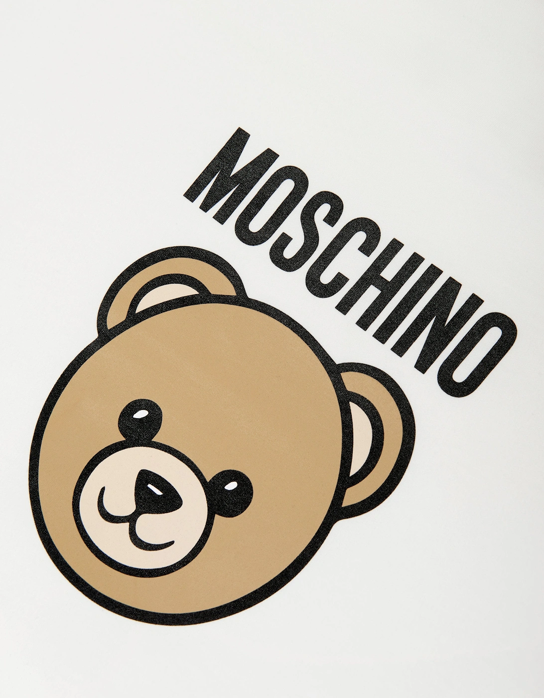 Baby Bear Logo Blanket in Ivory (70cm)