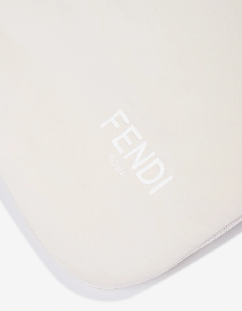 Baby FF Logo Nest in Beige