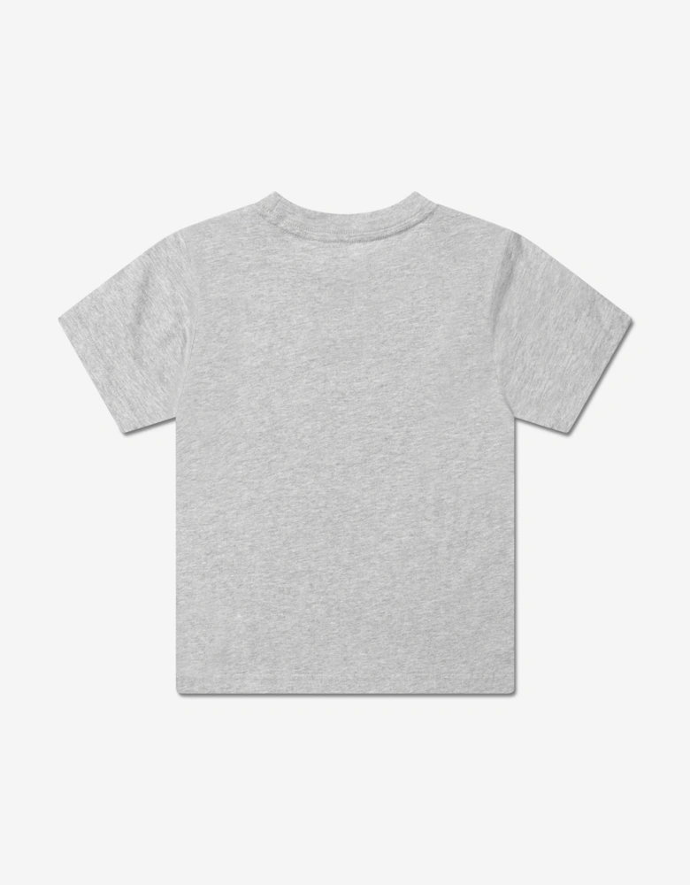 Boys Logo T-Shirt in Grey