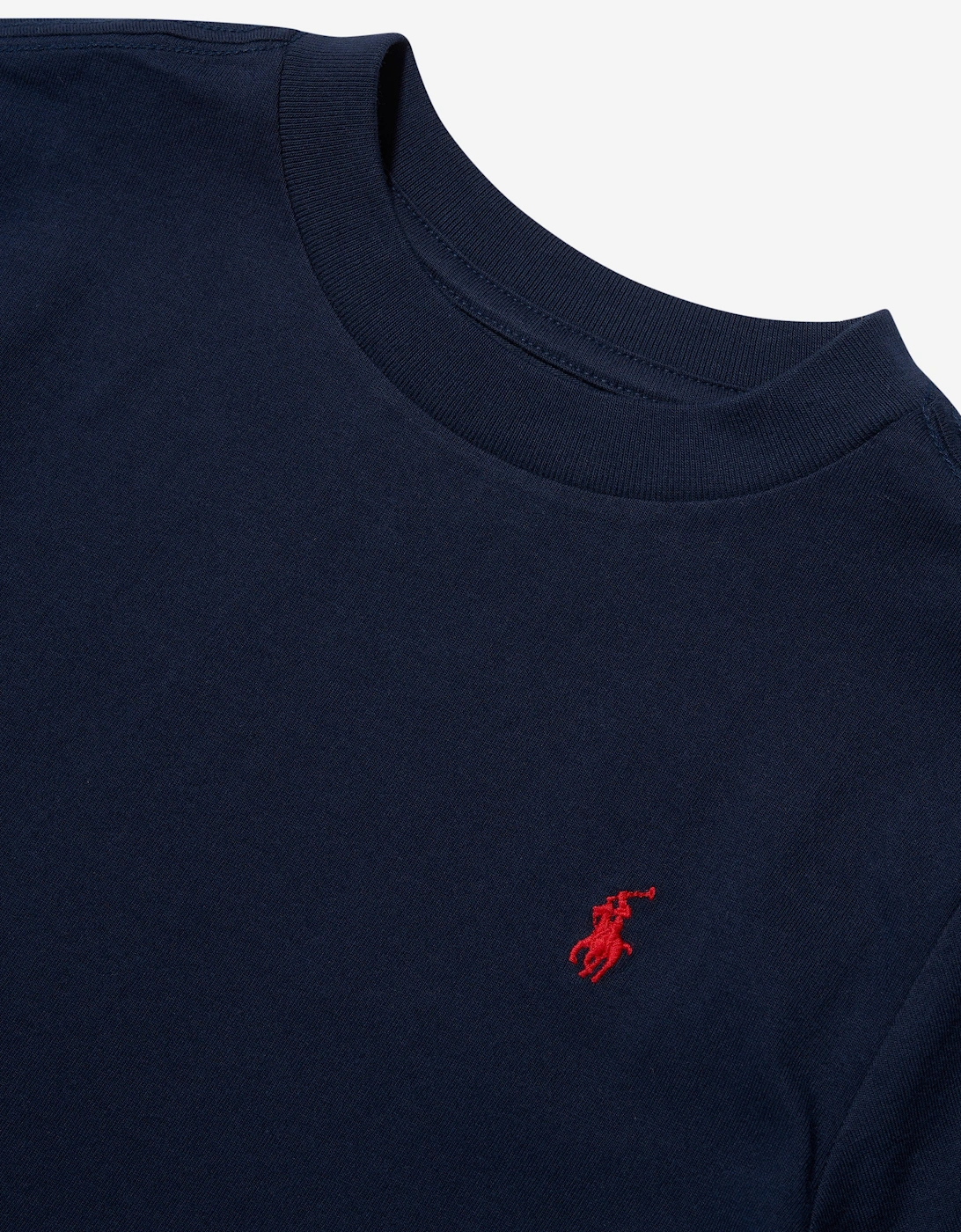 Boys Logo T-Shirt in Navy