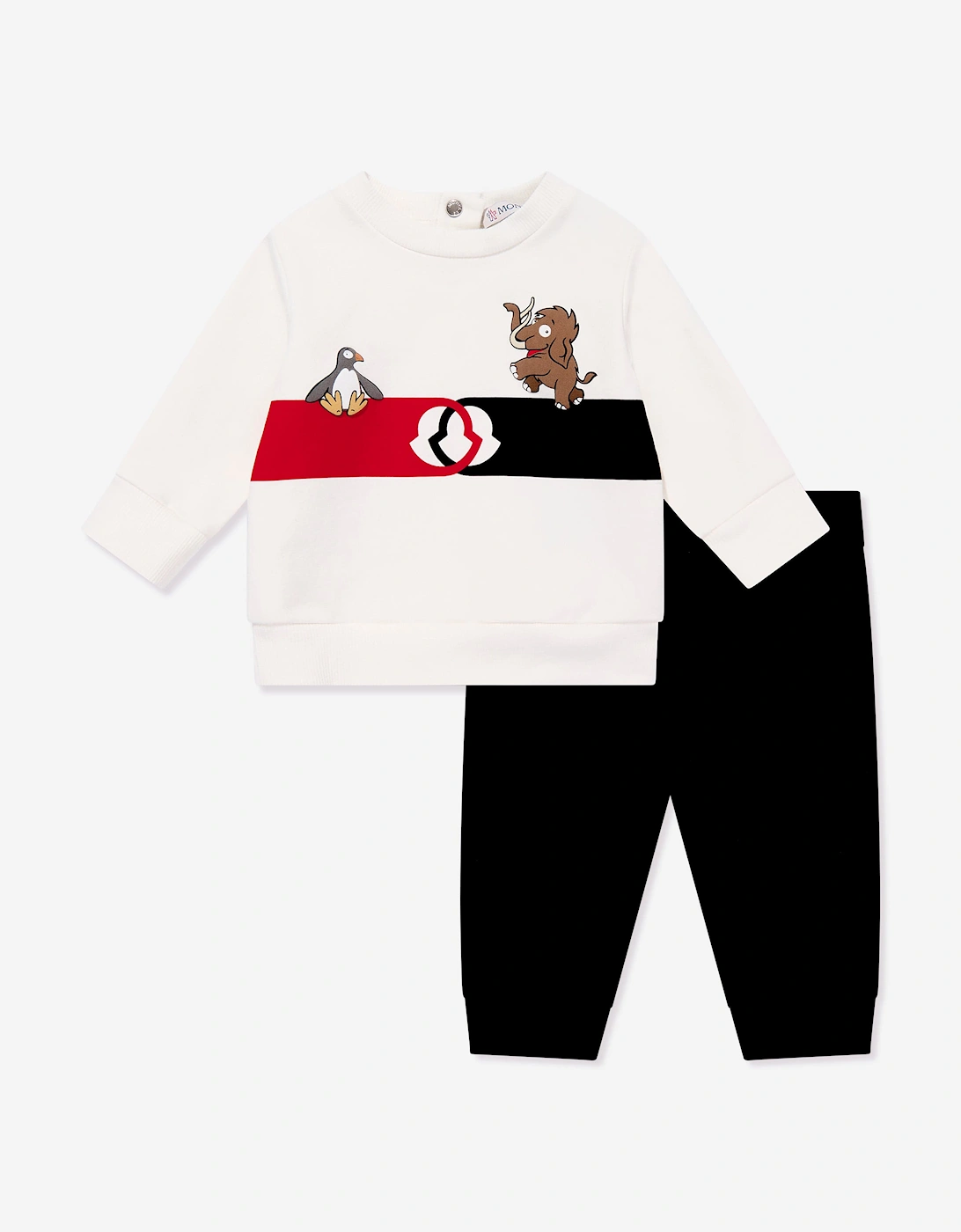 Enfant Baby Boys Branded Tracksuit in Multicolour, 5 of 4