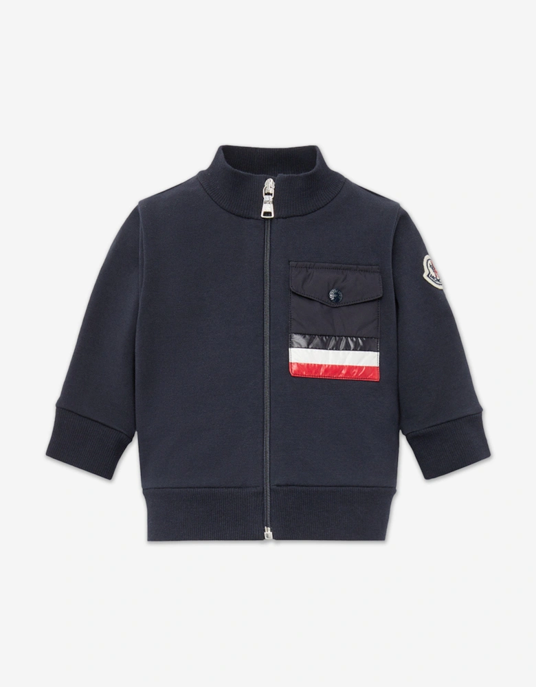 Enfant Baby Boys Branded Tracksuit in Navy