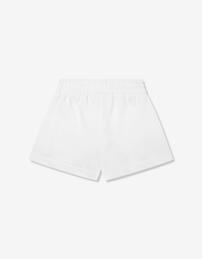 Girls Baugette Pocket Shorts in White