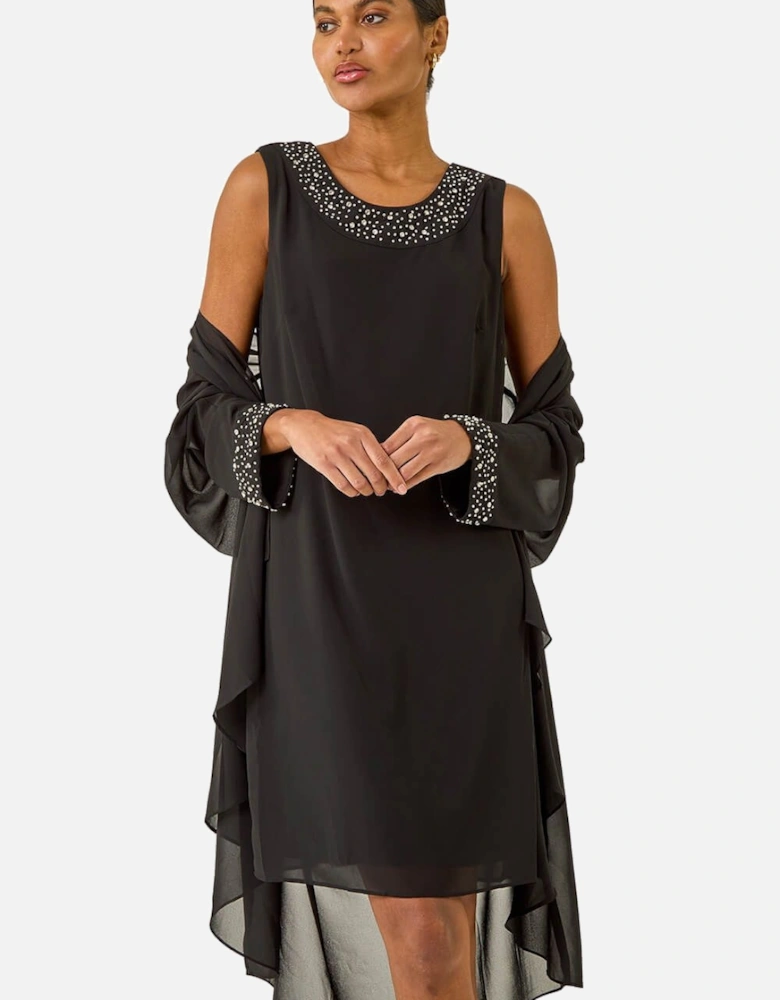 Sparkle Shift Dress & Shrug
