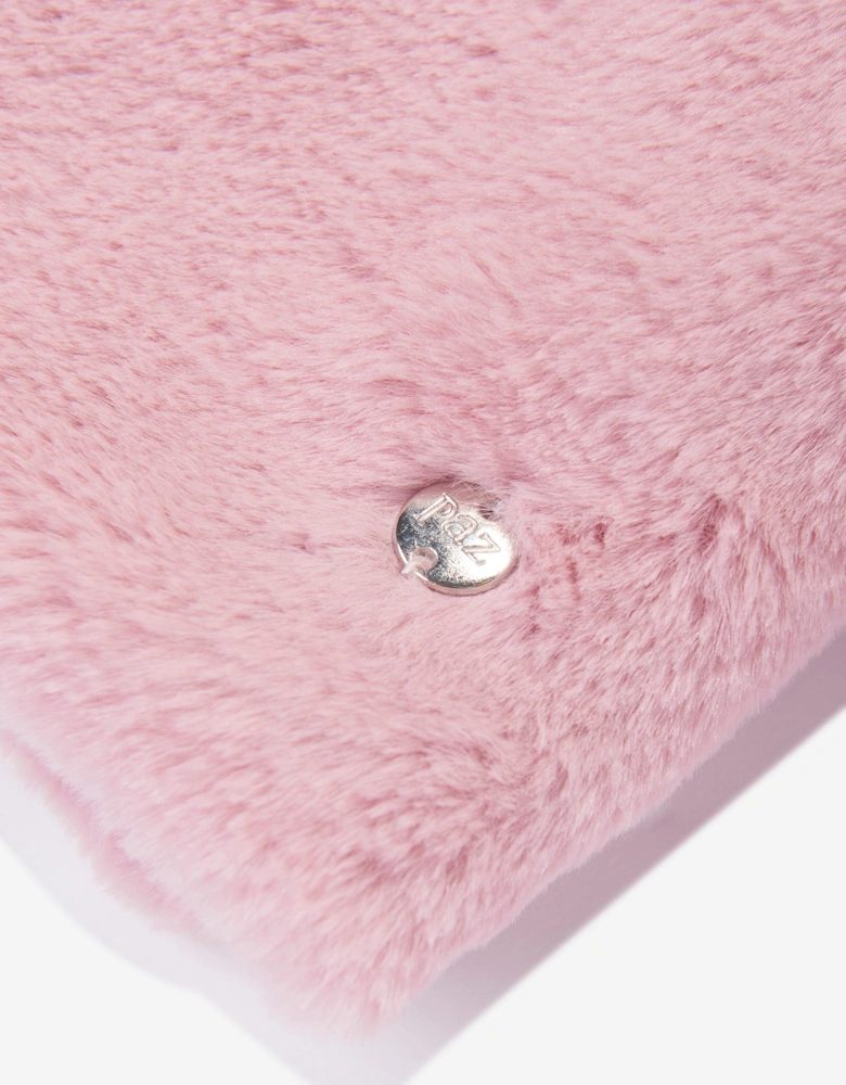 Girls Faux Fur Coat in Pink