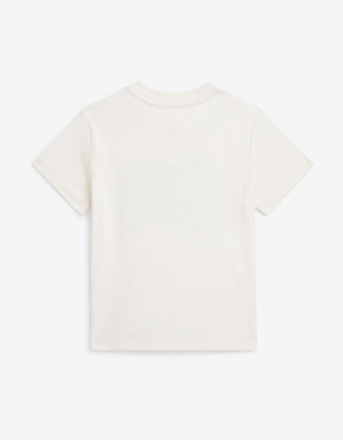 Baby Boys Bear Coffee Truck T-Shirt in White